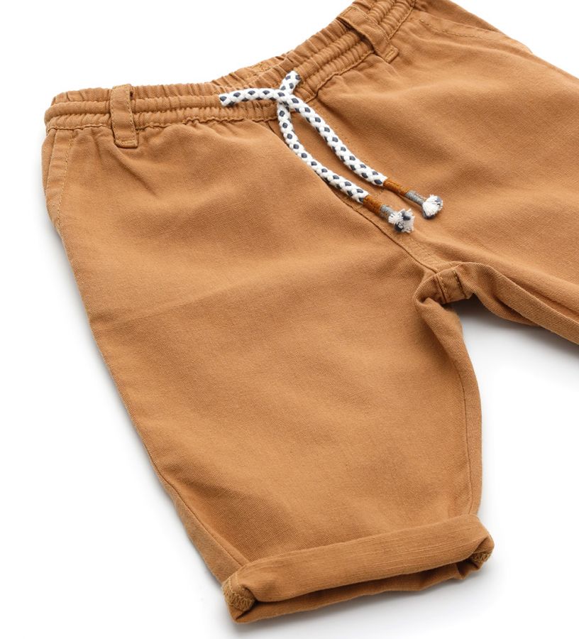 Newborn - Cotton linen trousers