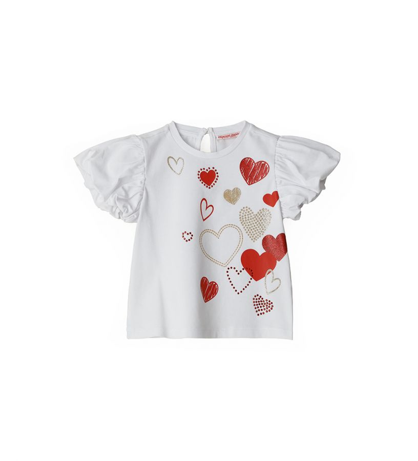 Baby girl - Balloon sleeve T-shirt