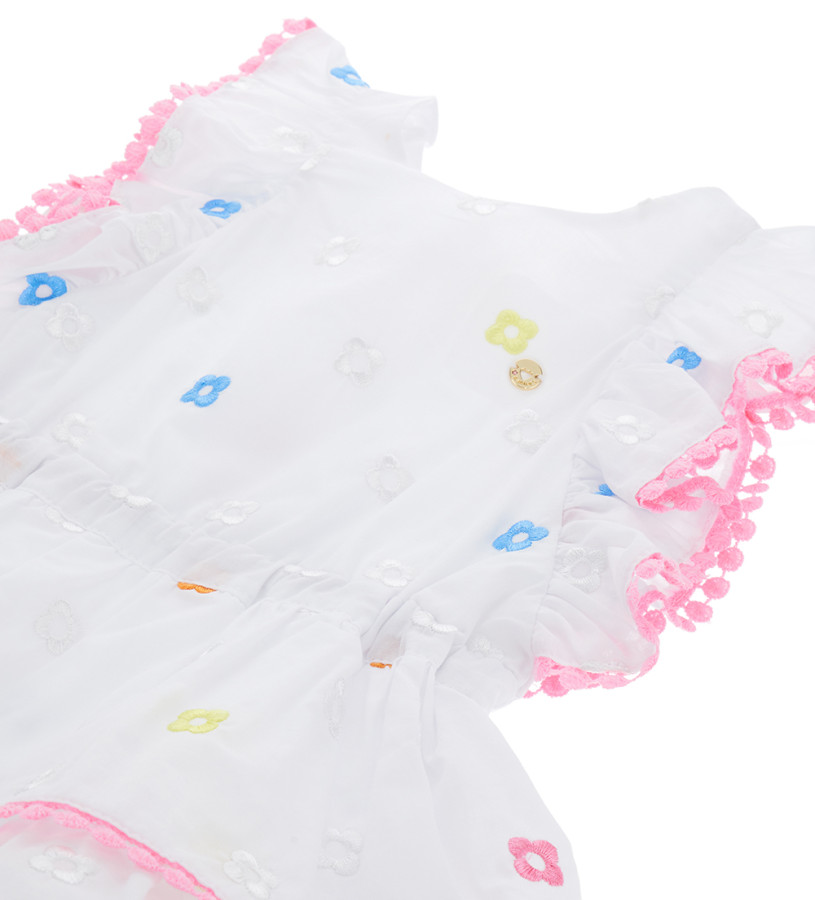 Newborn - Embroidered cotton dress