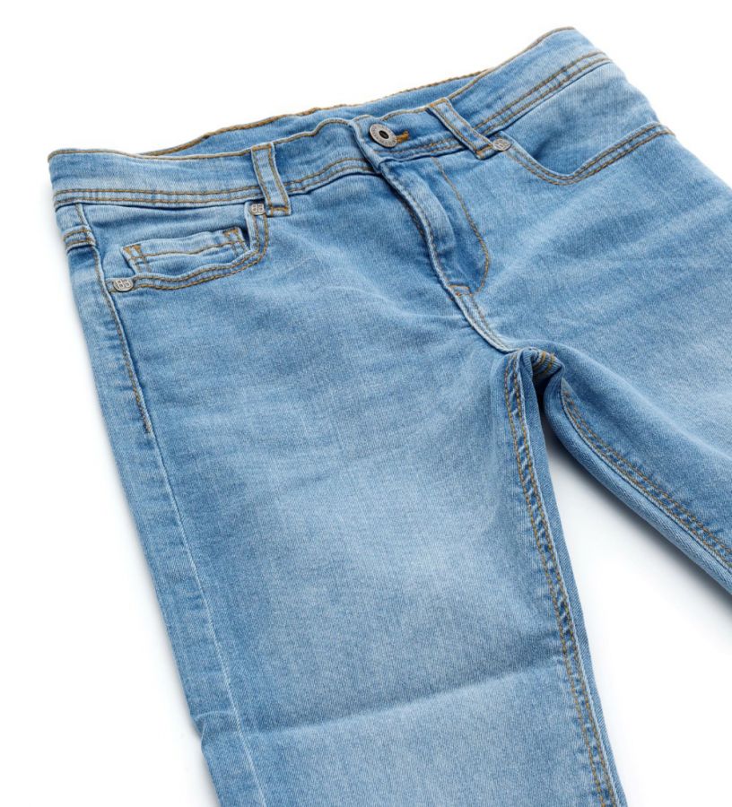 Child - Denim cotton trousers