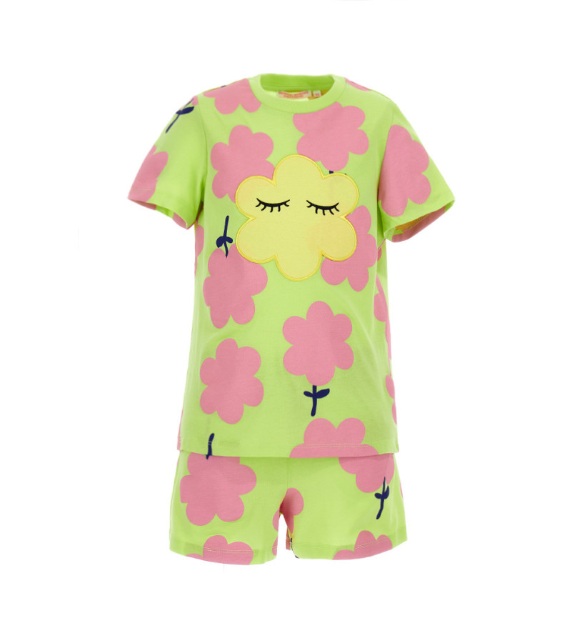 Girl - Short cotton pajamas