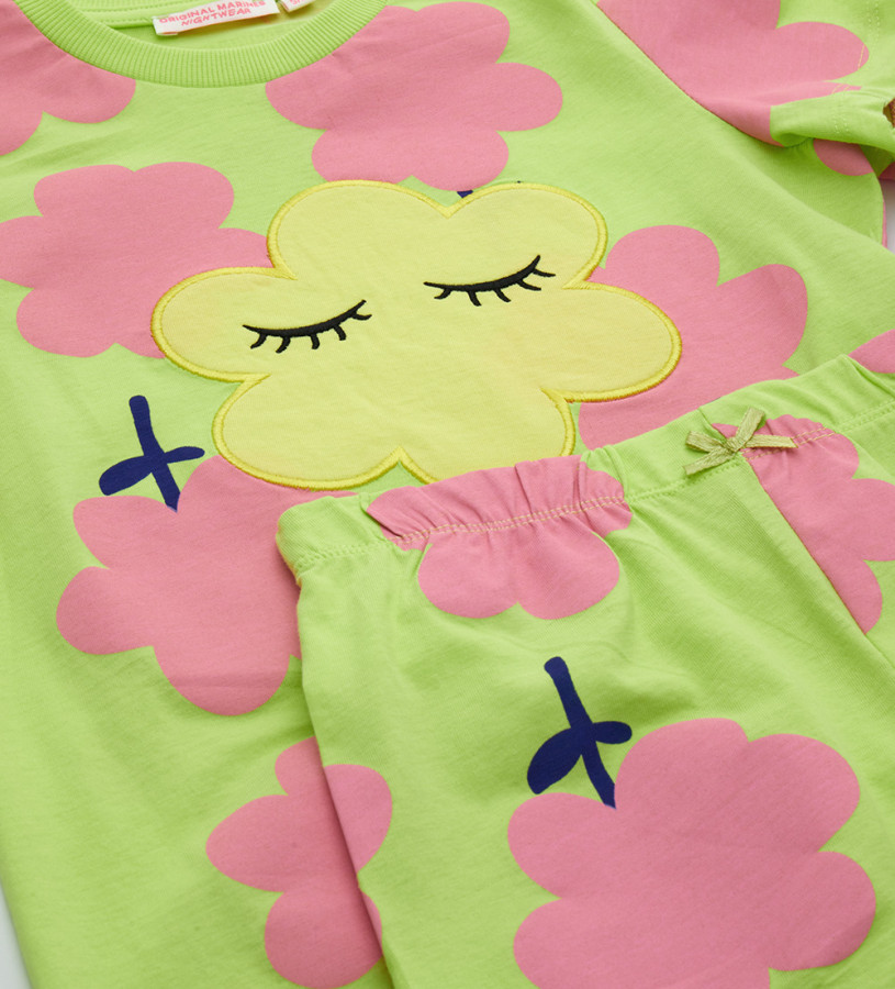 Girl - Short cotton pajamas