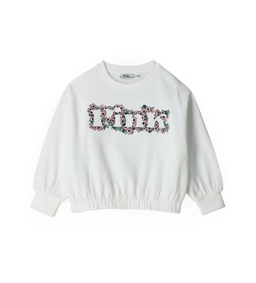 Girl - Sweatshirt with embroidery