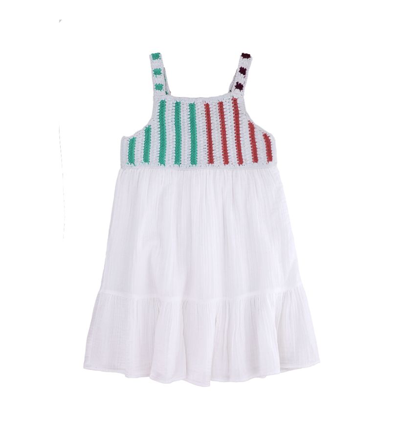 Girls - Dress with suspenders