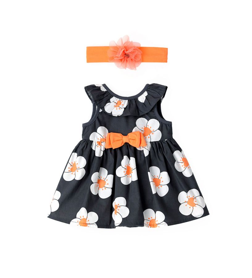 Baby Girl - Dress with bow