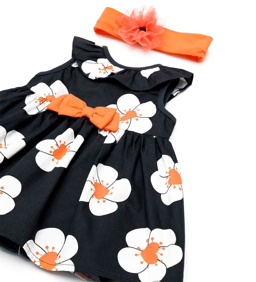 Baby Girl - Dress with bow