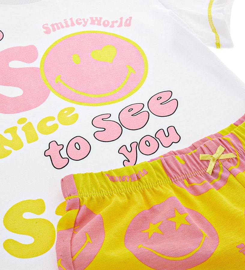 Girls - SmileyWorld® short pajamas