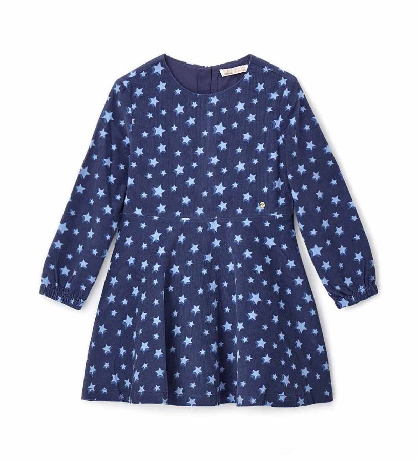 Bambina Vestito di velluto