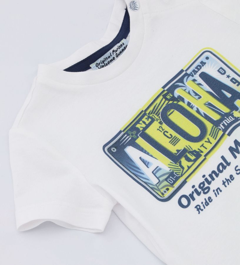 Newborn - T-shirt with front print