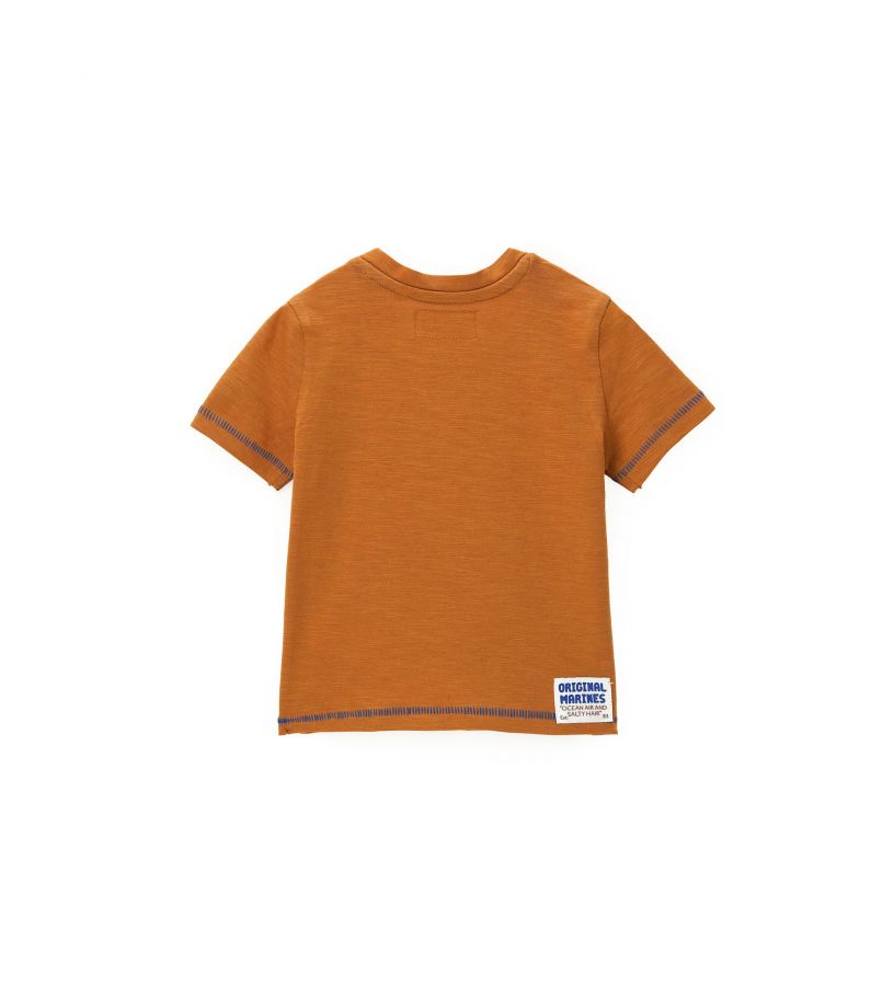 Newborn - Short sleeve t-shirt and print