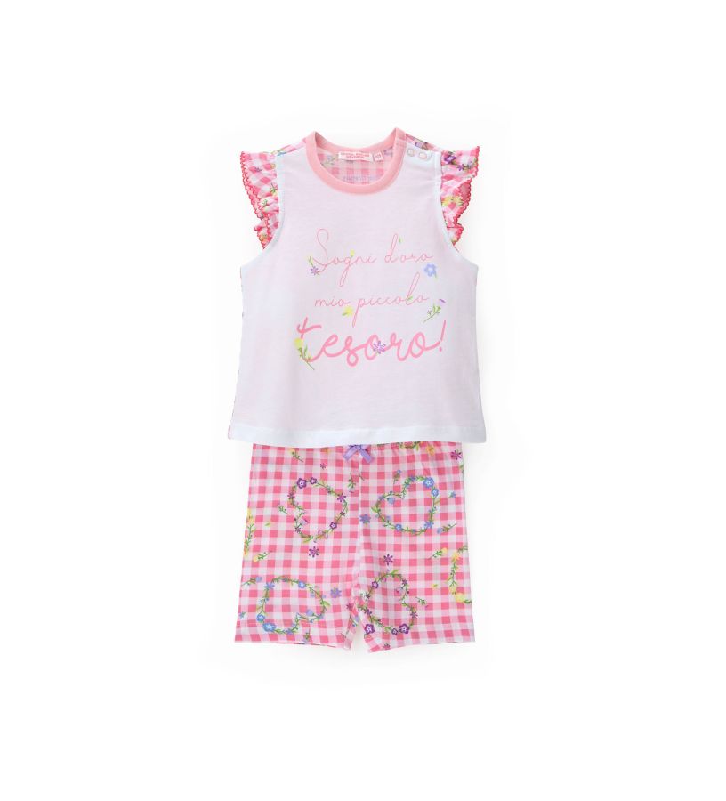 Baby girl - Pajamas with allover print