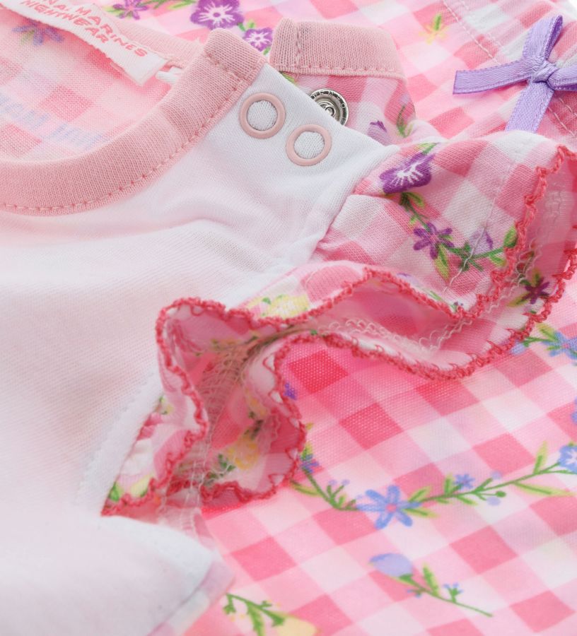 Baby girl - Pajamas with allover print