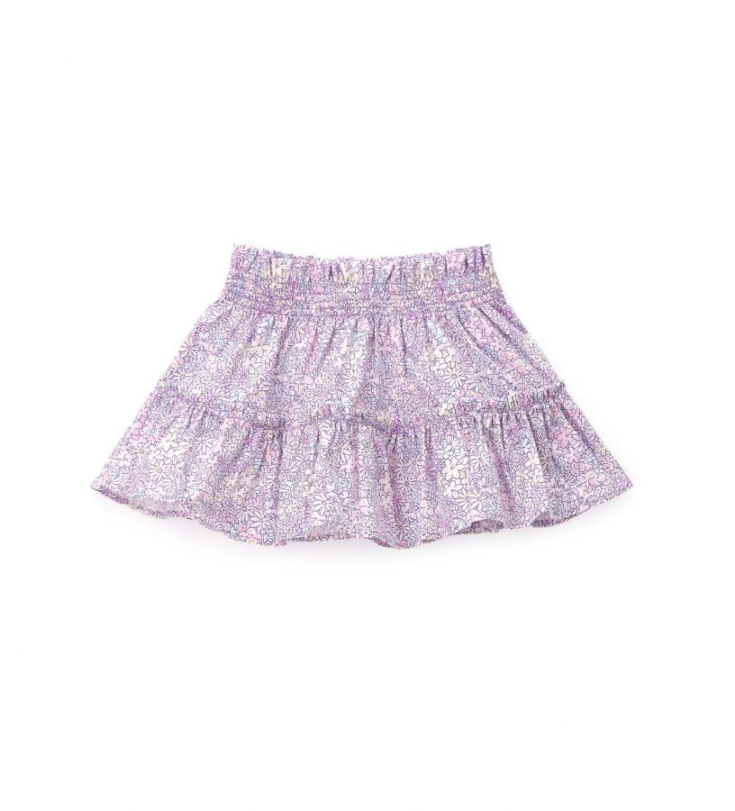 Baby girl - Printed cotton skirt