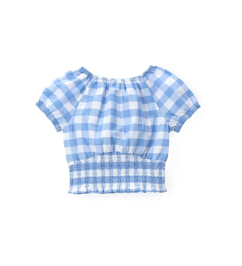 Baby girl - Yarn-dyed vichy blouse
