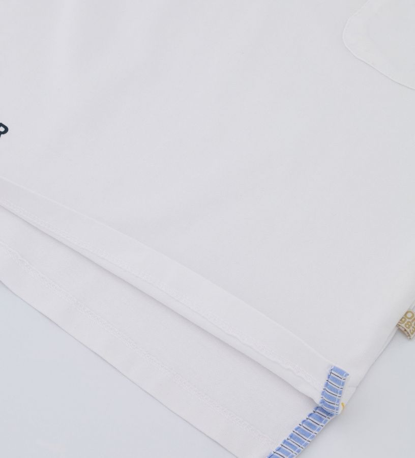 Child - Garment-dyed cotton polo shirt