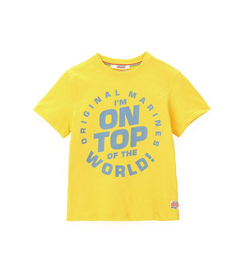 Child - T-shirt with multicolored ribbon