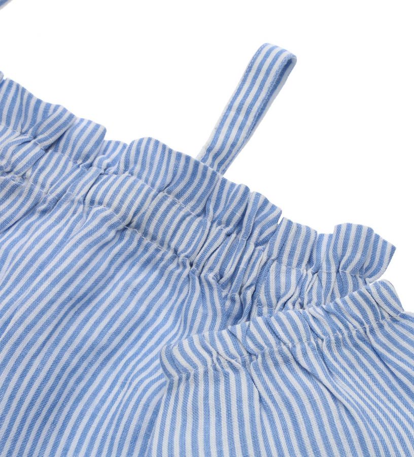 Girl - Shirt in linen blend