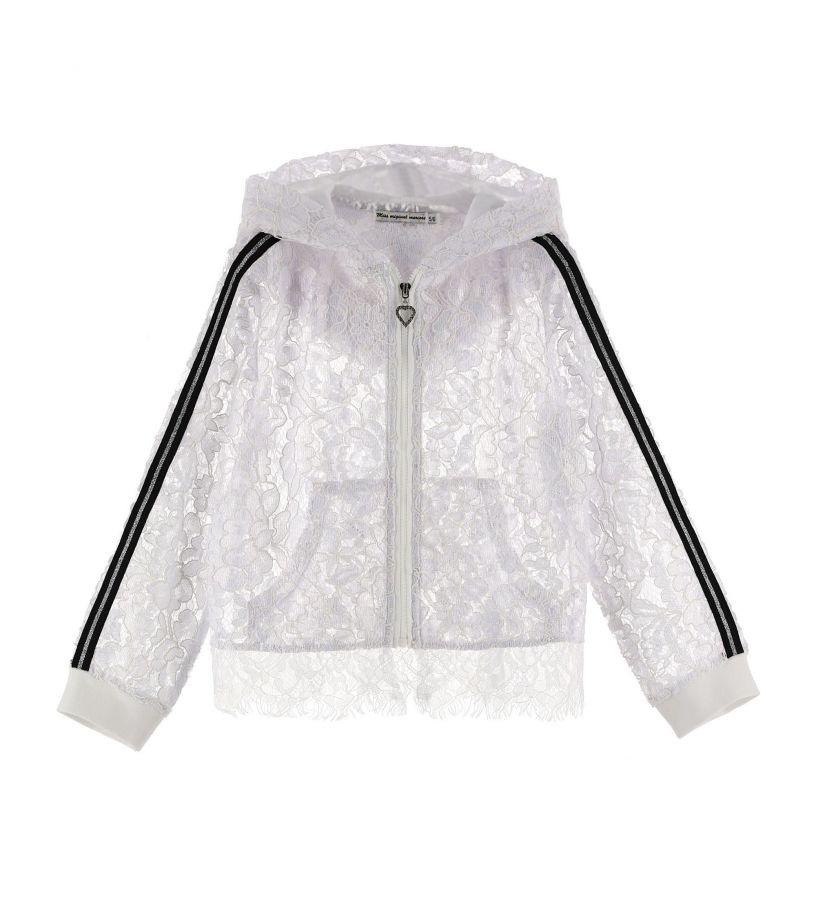 Girls - Embroidered lace jacket