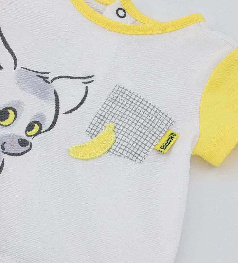 Newborn - Embroidered jumpsuit
