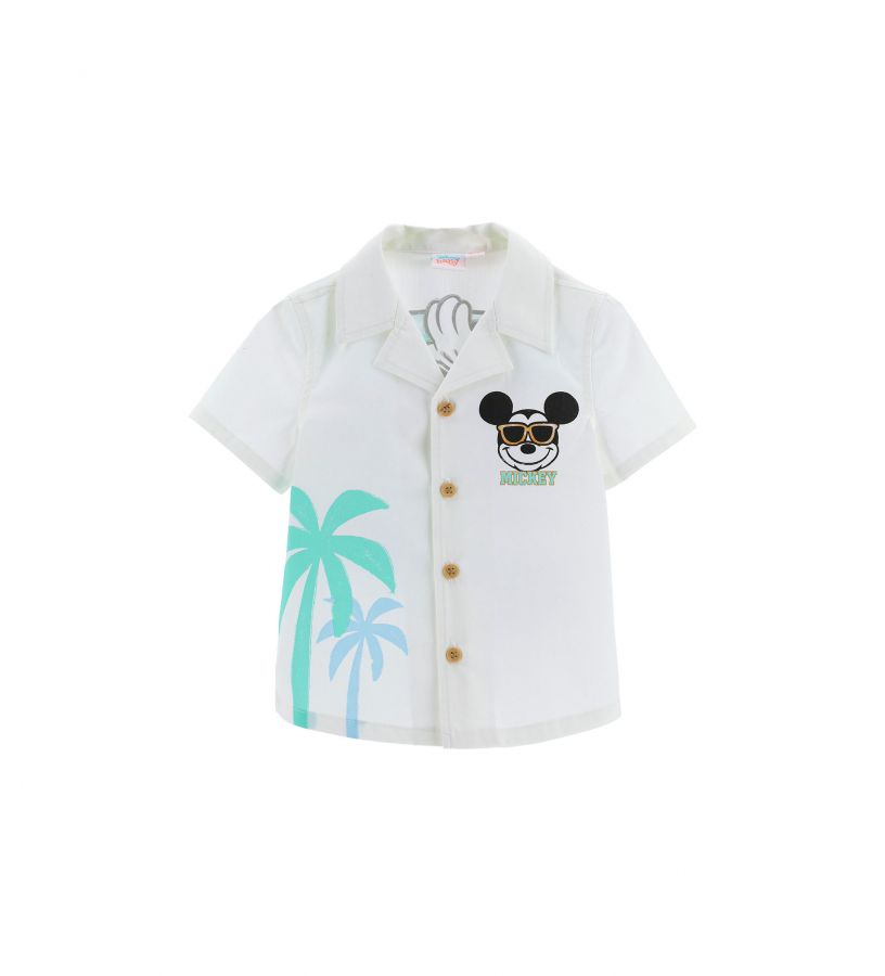 Newborn - Disney shirt with lapel