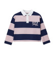 POLO CROPPED A RIGHE